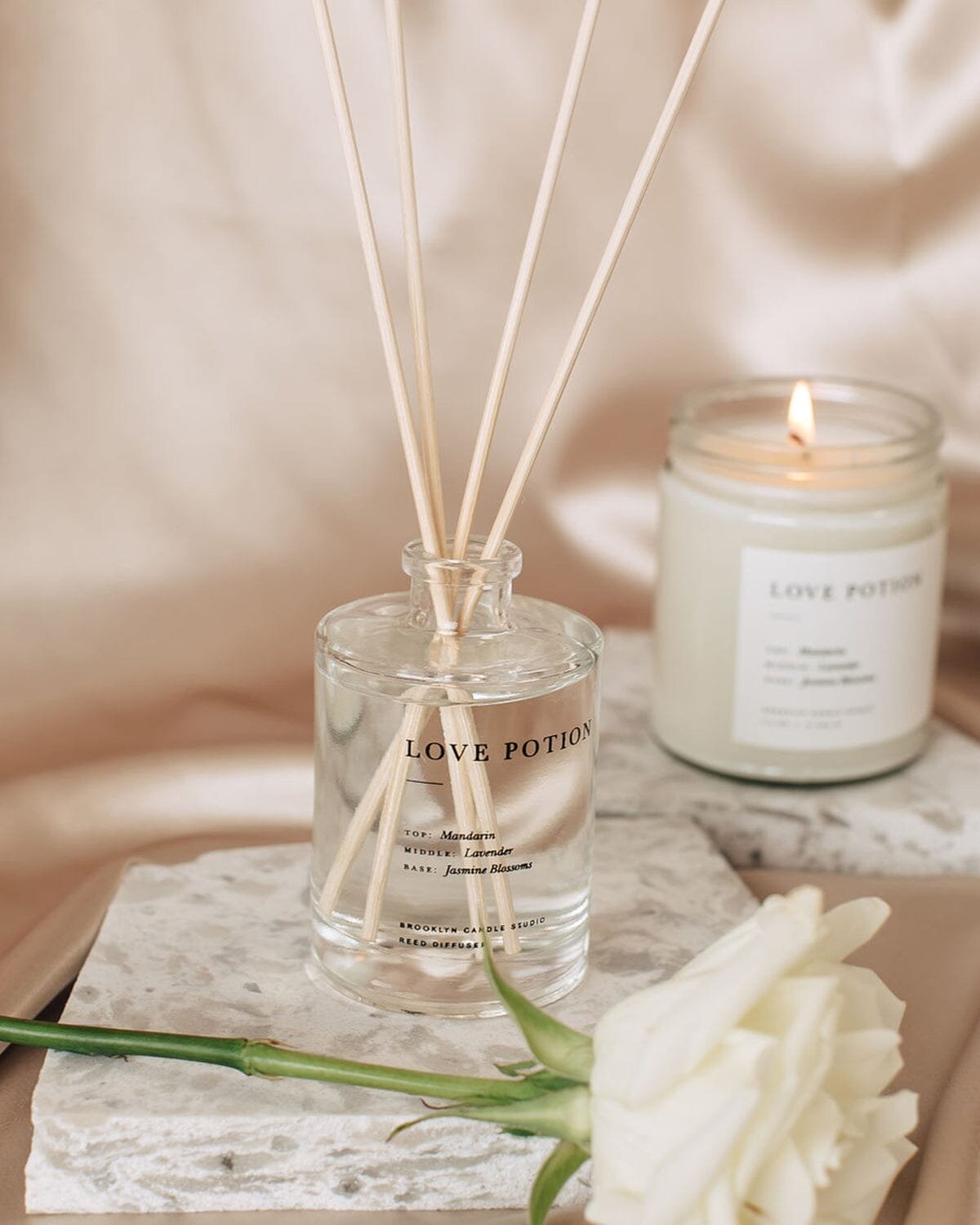 Love Potion Reed Diffuser Reed Diffusers Brooklyn Candle Studio