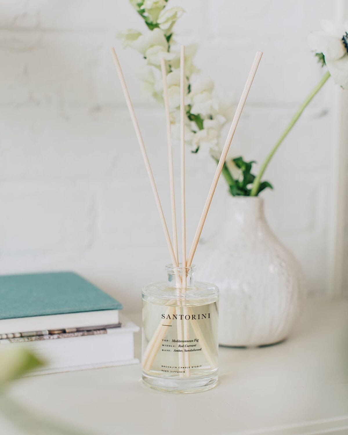 Santorini Reed Diffuser Reed Diffusers Brooklyn Candle Studio
